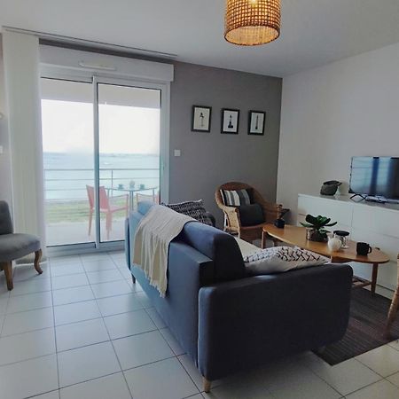 Reve Bleu - Vue Mer Exceptionnelle - Wifi - Draps Et Serviettes Inclus - Balcon Avec Mobilier De Jardin Apartman Penmarcʼh Kültér fotó
