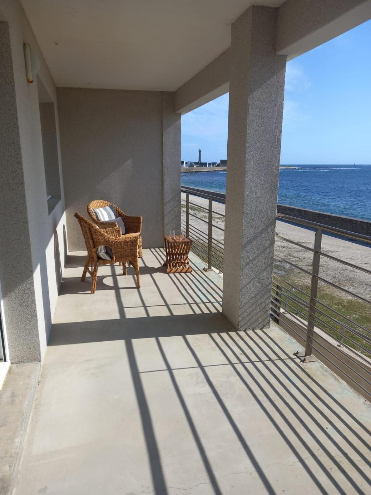 Reve Bleu - Vue Mer Exceptionnelle - Wifi - Draps Et Serviettes Inclus - Balcon Avec Mobilier De Jardin Apartman Penmarcʼh Kültér fotó